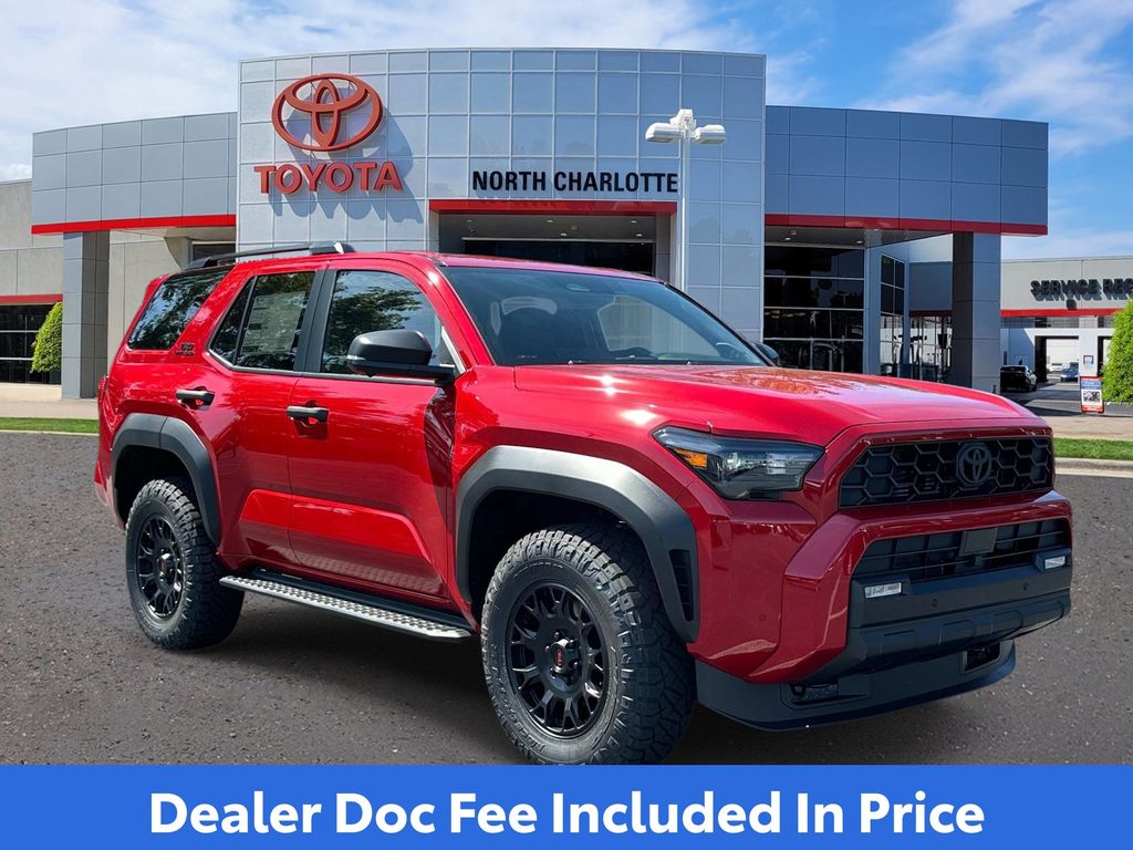 Red 2026 Toyota 4Runner SUV / Crossover Four-Wheel Drive 8-Speed Automatic