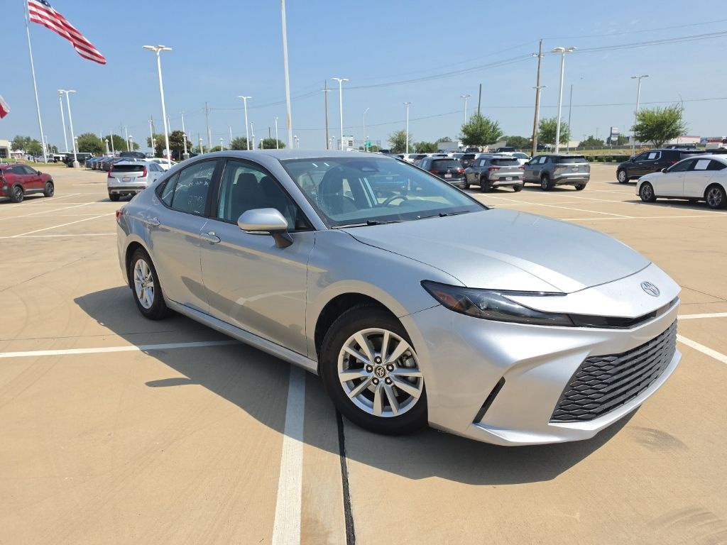 Celestial Silver Metallic 2025 Toyota Camry Sedan Front-Wheel Drive Continuously Variable Transmission