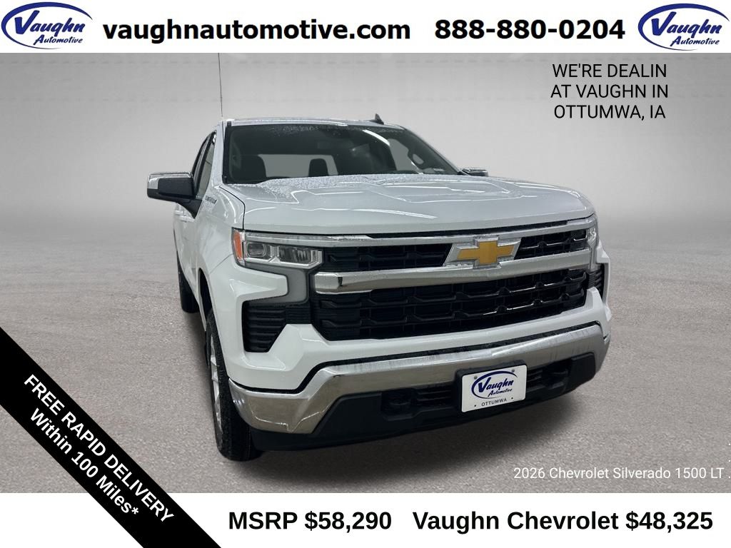 2026 Chevrolet Silverado 1500 LT Crew Cab 4WD