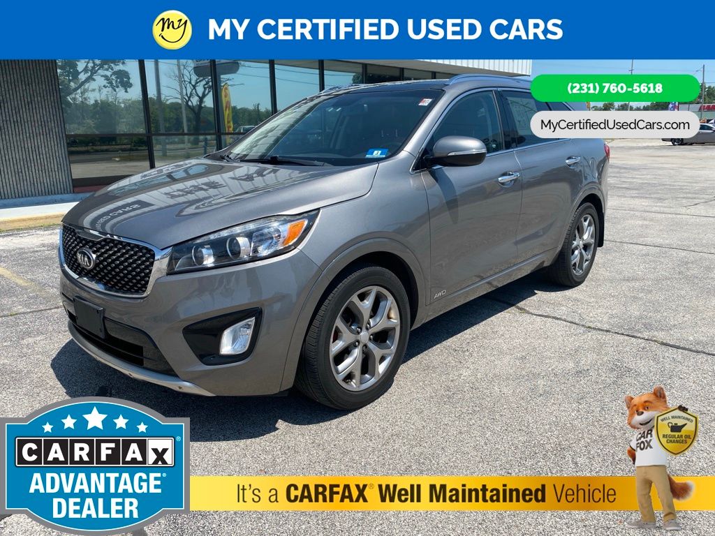 Titanium Silver 2018 Kia Sorento SUV / Crossover All-Wheel Drive 6-Speed Automatic