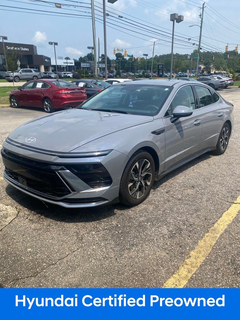 Transmission Blue 2024 Hyundai Sonata Sedan Front-Wheel Drive 8-Speed Automatic