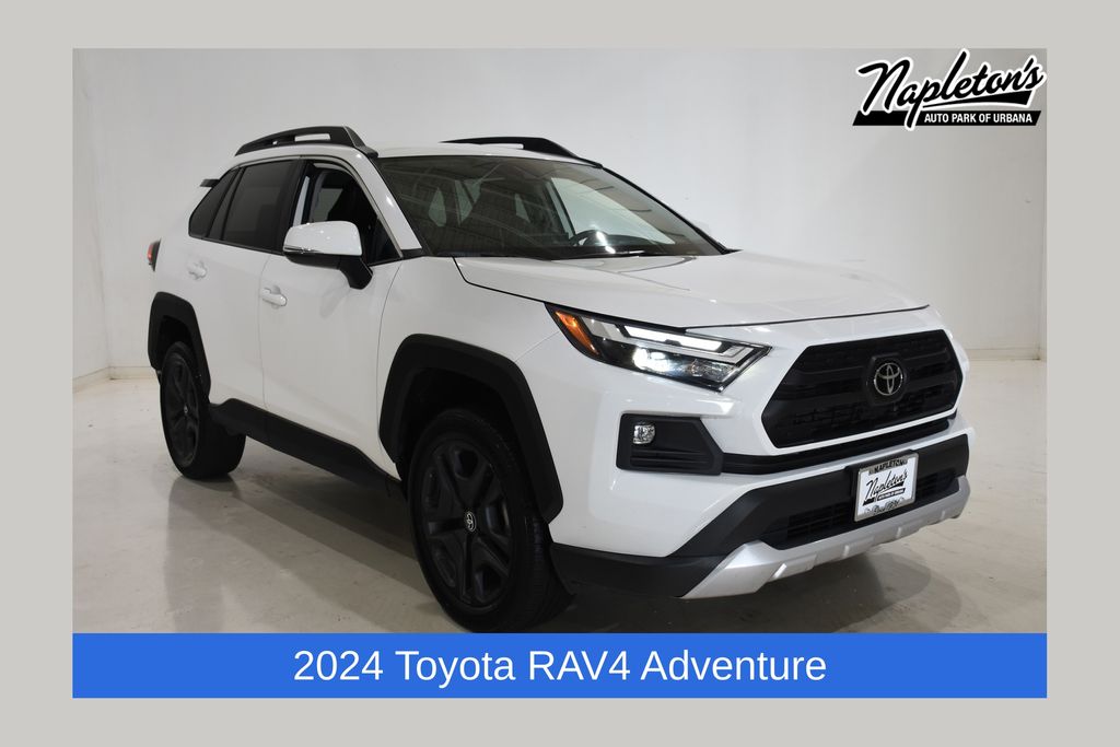 Ice Cap 2024 Toyota RAV4 SUV / Crossover All-Wheel Drive 8-Speed Automatic