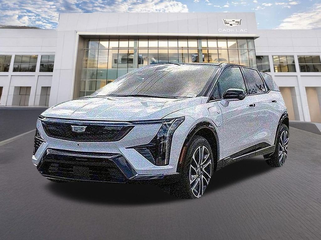 Crystal White Tricoat 2025 Cadillac OPTIQ Sport 1 AWD SUV / Crossover All-Wheel Drive 1-Speed Automatic