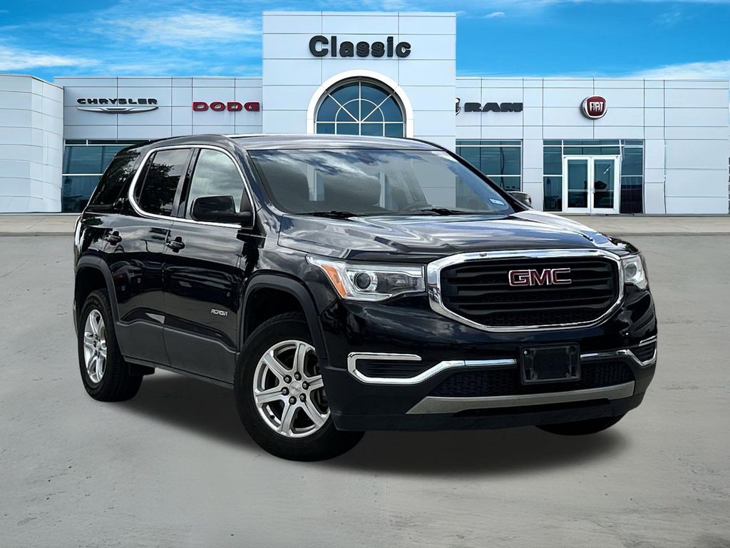 Black (Ebony Twilight Metallic) 2019 GMC Acadia SLE-1 FWD SUV / Crossover Front-Wheel Drive 6-Speed Automatic