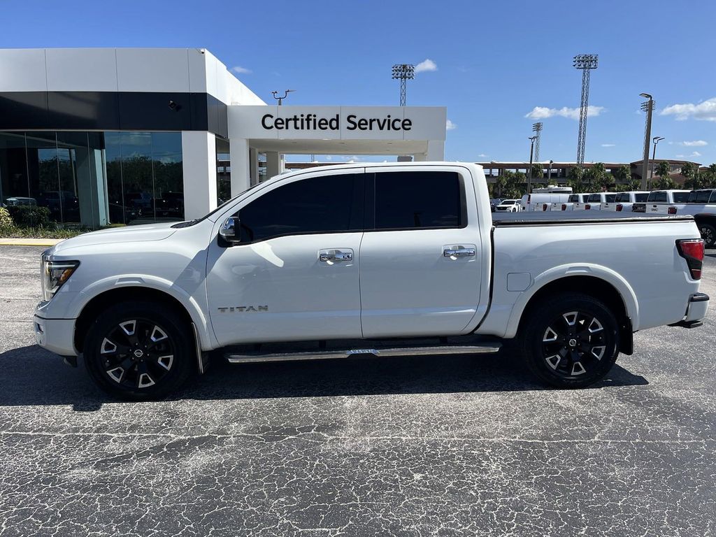 2021 Nissan Titan Platinum Reserve 8