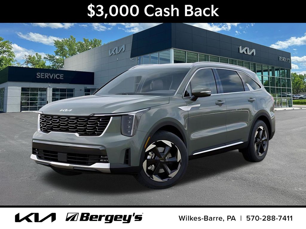 Cityscape Green 2026 Kia Sorento Hybrid SUV / Crossover All-Wheel Drive 6-Speed Automatic