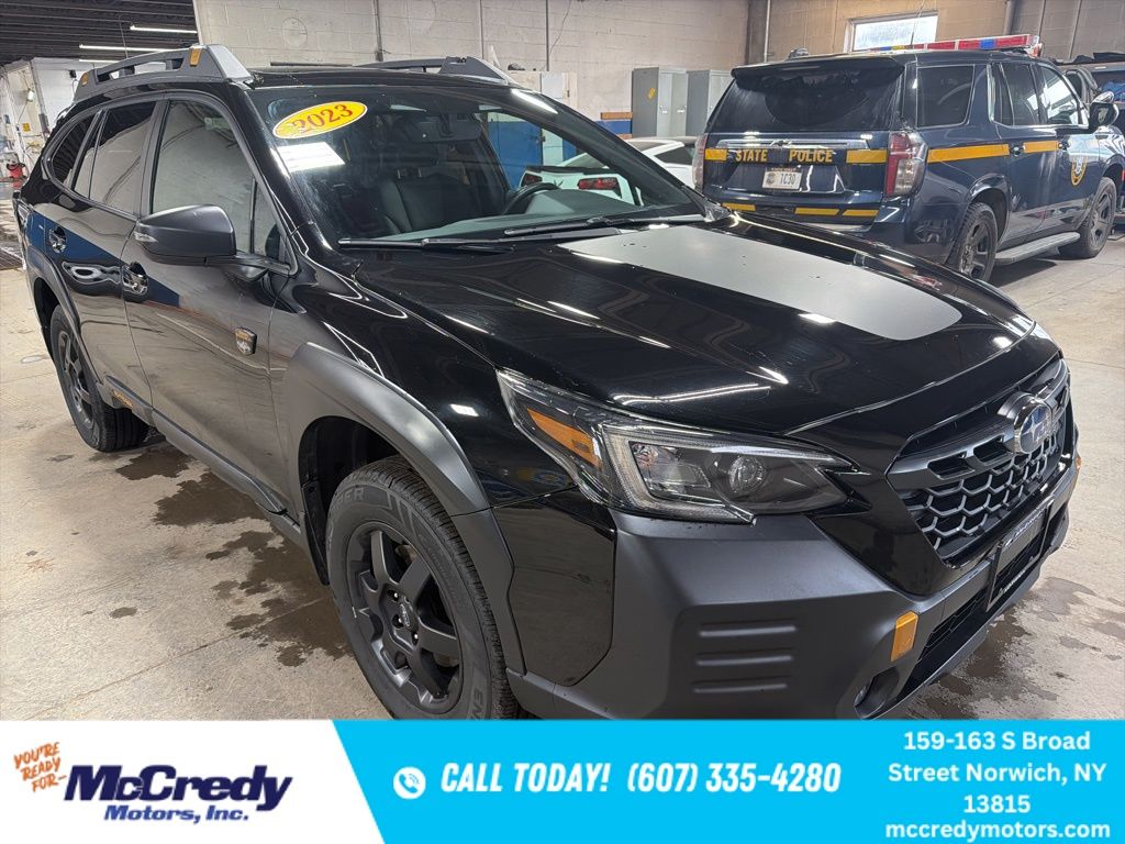 Crystal Black Silica 2023 Subaru Outback Wilderness AWD SUV / Crossover All-Wheel Drive Continuously Variable Transmission