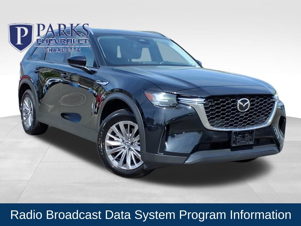 Jet Black 2025 Mazda CX-90 3.3 Turbo Select AWD SUV / Crossover All-Wheel Drive 8-Speed Automatic