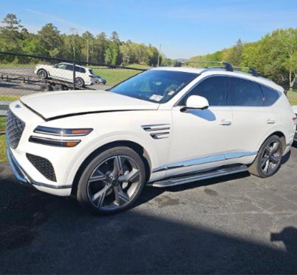 Uyuni White 2025 Genesis GV80 3.5T Prestige AWD SUV / Crossover All-Wheel Drive 8-Speed Automatic