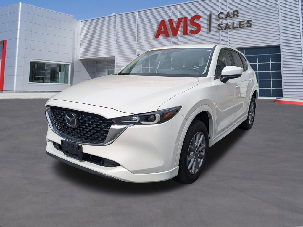 White Metallic 2025 Mazda CX-5 2.5 S Select AWD SUV / Crossover All-Wheel Drive 6-Speed Automatic