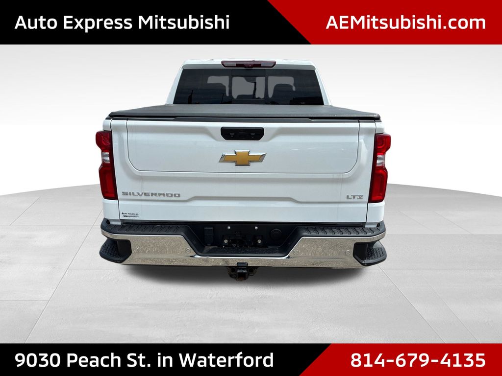 2022 Chevrolet Silverado 1500 LTZ White at Phil Fitts Ford