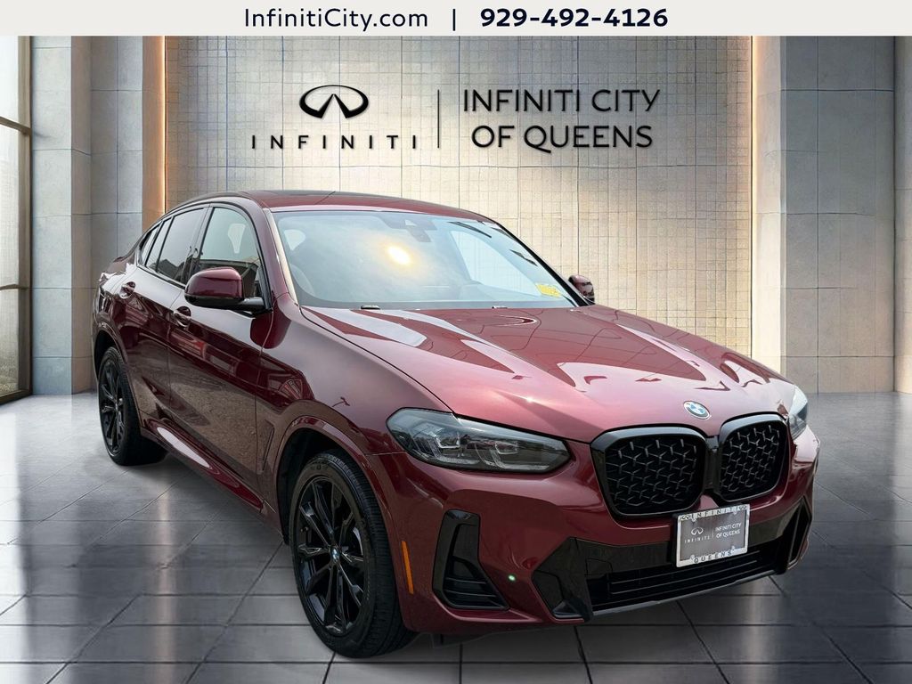 Aventurin Red Metallic 2024 BMW X4 SUV / Crossover All-Wheel Drive 8-Speed Automatic
