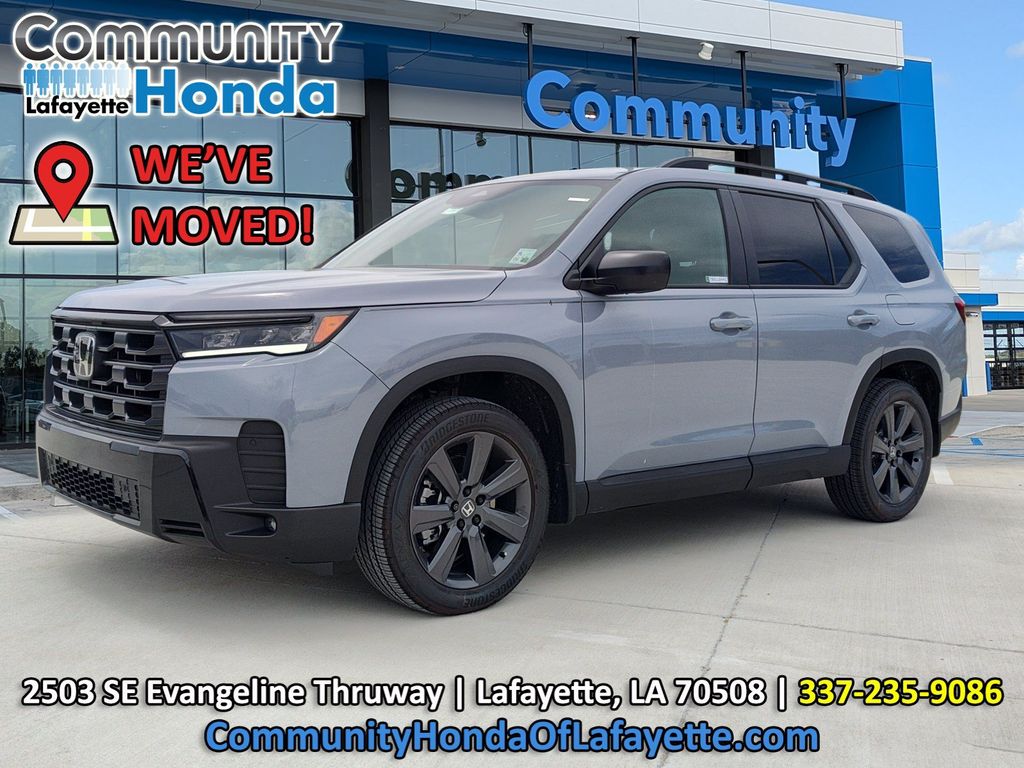 Sonic Gray Pearl 2026 Honda Pilot SUV / Crossover Front-Wheel Drive Automatic