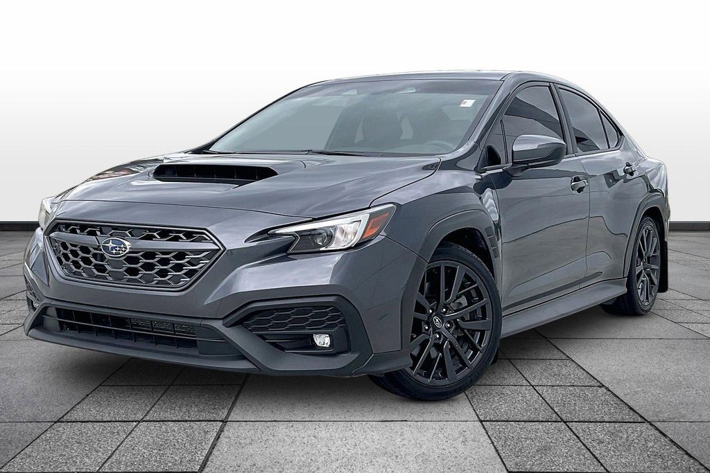 Gray Metallic 2024 Subaru WRX Premium AWD Sedan All-Wheel Drive 6-Speed Manual
