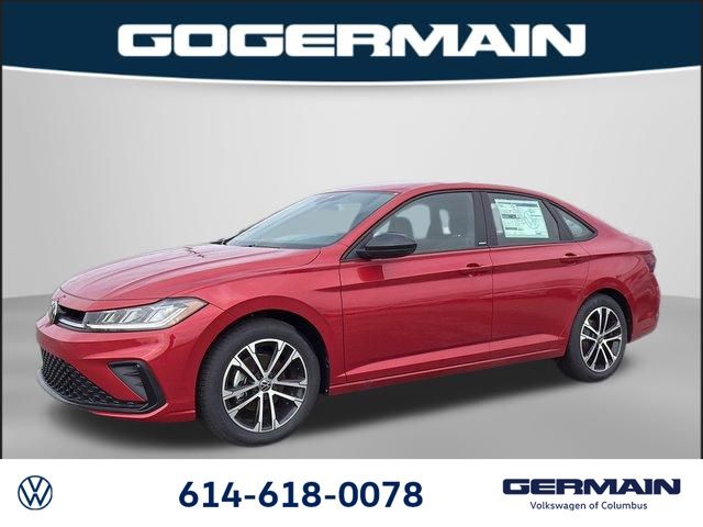 Kings Red Metallic 2026 Volkswagen Jetta Sedan Front-Wheel Drive 8-Speed Automatic