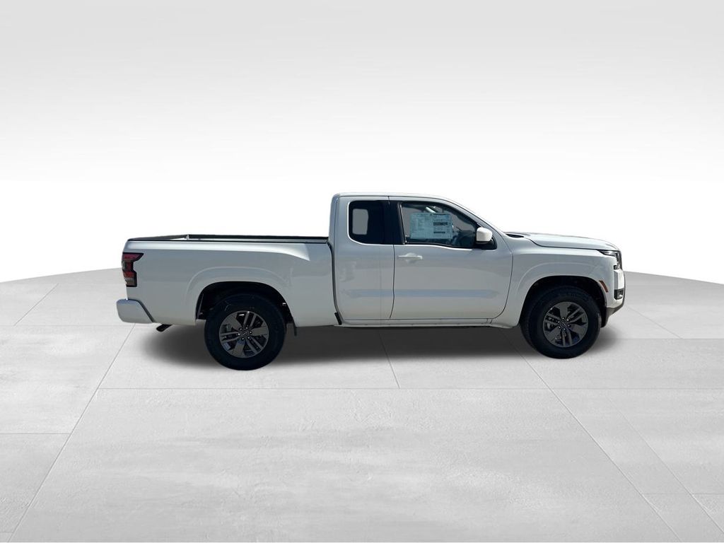 2025 Glacier White Nissan Frontier SV RWD Truck