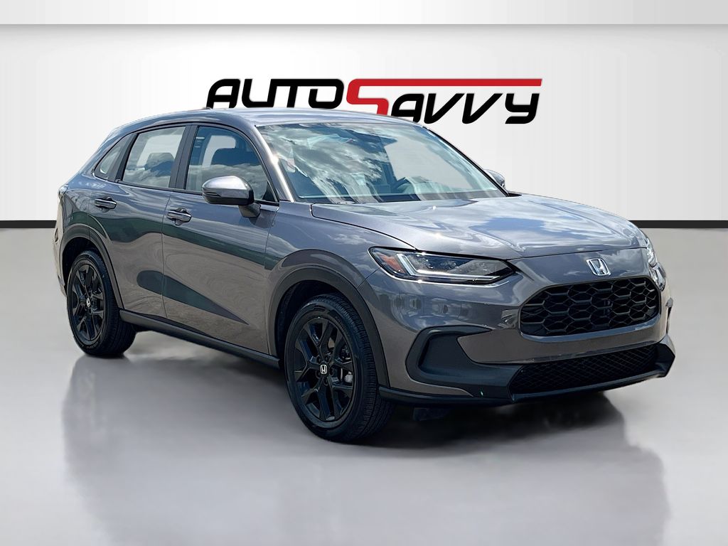 2025 Honda HR-V LX Gray at DeMontrond Automotive Group