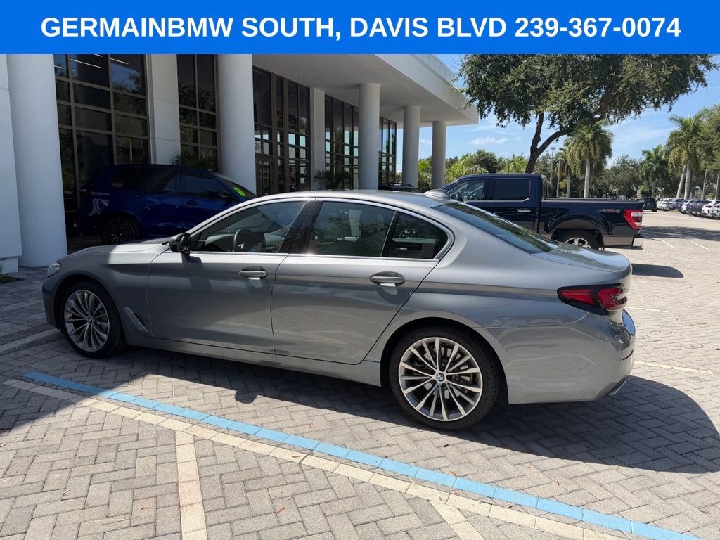 Certified Used 2023 Gray BMW 530i image 18