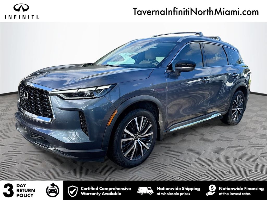 Moonbow Blue 2022 INFINITI QX60 Sensory FWD SUV / Crossover Front-Wheel Drive 9-Speed Automatic