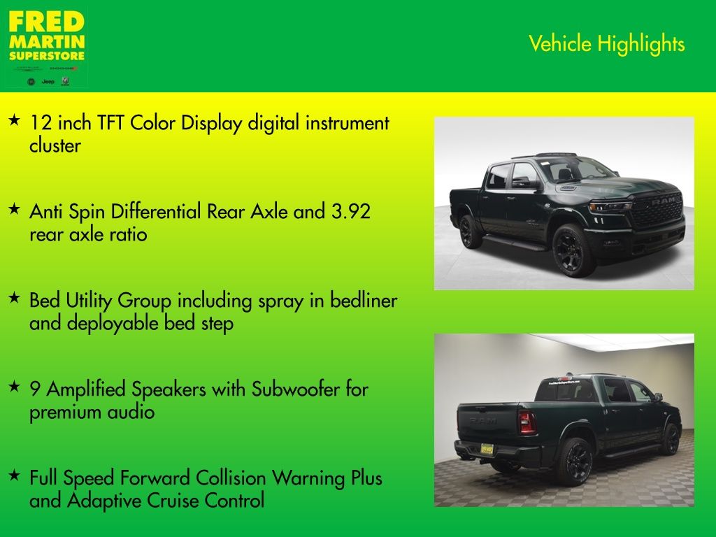 new 2026 Ram 1500 car, priced at $55,742