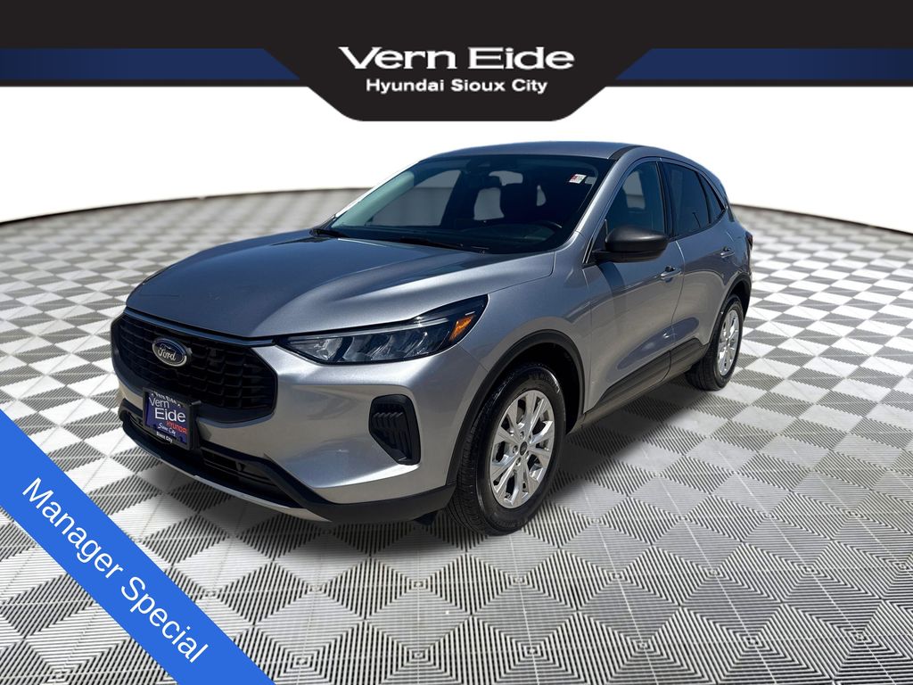 Silver Metallic 2024 Ford Escape SUV / Crossover Front-Wheel Drive 8-Speed Automatic