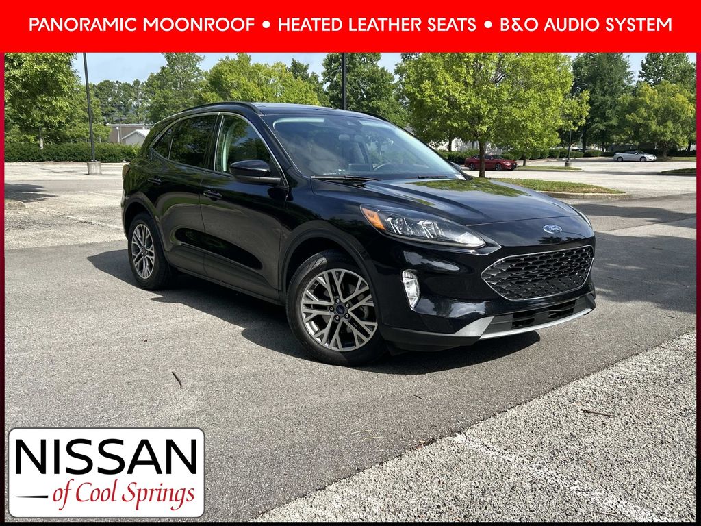 Black Metallic 2021 Ford Escape SUV / Crossover Front-Wheel Drive 8-Speed Automatic
