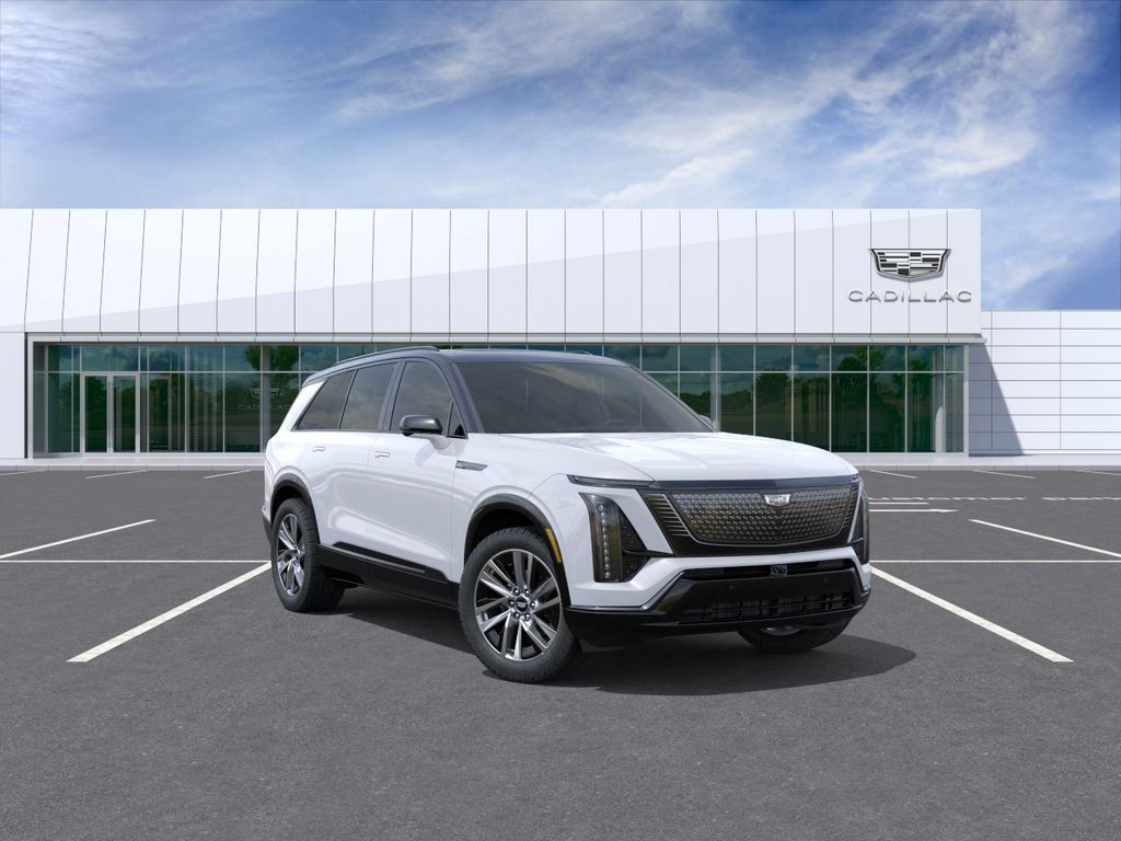 Vibrant White 2027 Cadillac VISTIQ SUV / Crossover All-Wheel Drive 1-Speed Automatic