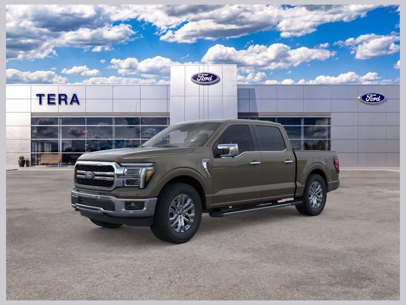Gray 2026 Ford F-150 Pickup Truck Four-Wheel Drive Automatic