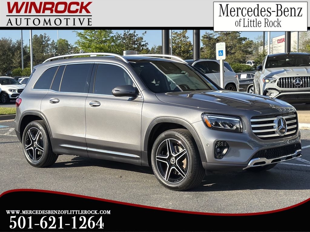 Gray (Mountain Grey Metallic) 2026 Mercedes-Benz GLB 250 4MATIC SUV / Crossover All-Wheel Drive 8-Speed Dual Clutch
