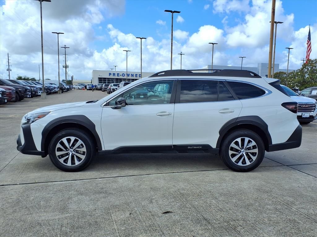 2025 Subaru Outback Premium White at AutoSavvy Houston Northwest