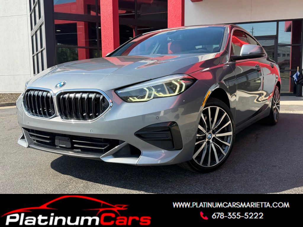 Skyscraper Gray Metallic 2022 BMW 2 Series Sedan Front-Wheel Drive 8-Speed Automatic