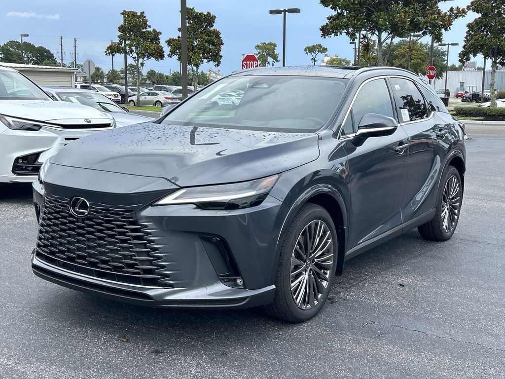 Cloudburst Gray 2026 Lexus RX Hybrid SUV / Crossover All-Wheel Drive Continuously Variable Transmission