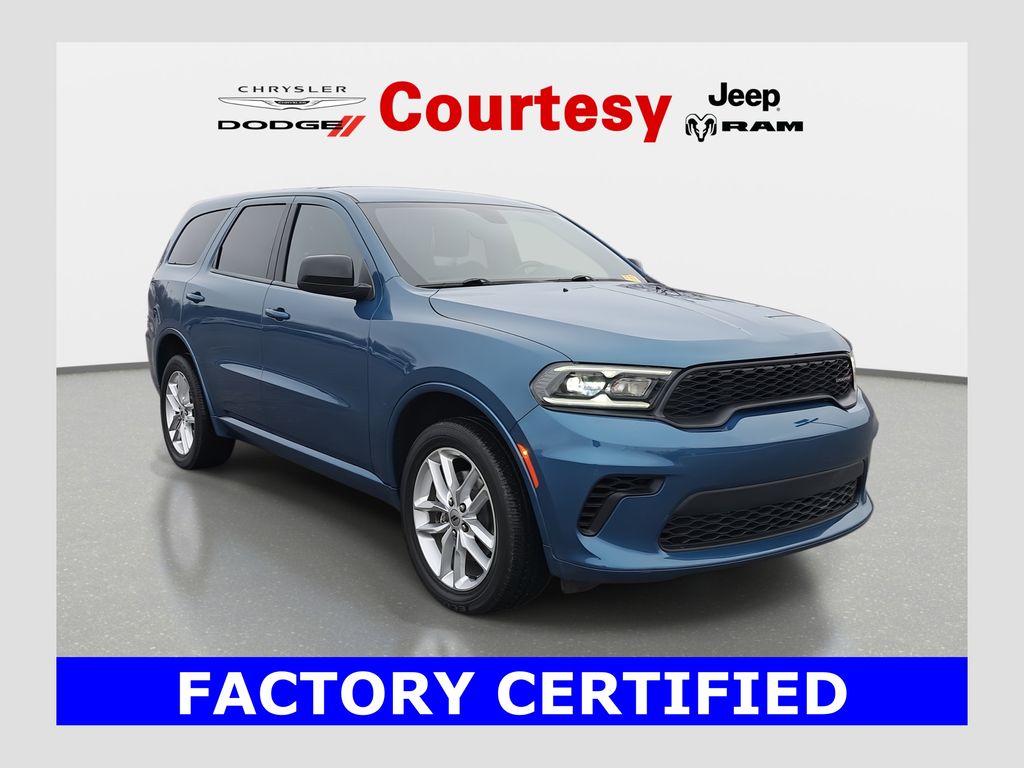 Blue (Frostbite Pearlcoat) 2023 Dodge Durango GT AWD SUV / Crossover All-Wheel Drive 8-Speed Automatic