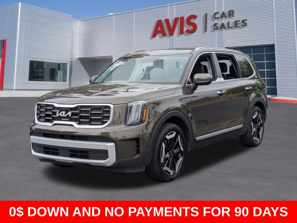 Brown 2025 Kia Telluride S AWD SUV / Crossover All-Wheel Drive 8-Speed Automatic