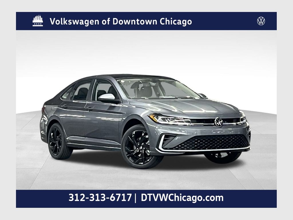 Platinum Gray Metallic 2026 Volkswagen Jetta Sedan Front-Wheel Drive 8-Speed Automatic