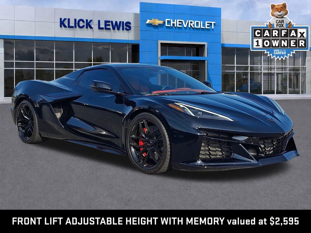 Black 2026 Chevrolet Corvette Convertible Rear-Wheel Drive 8-Speed Dual Clutch