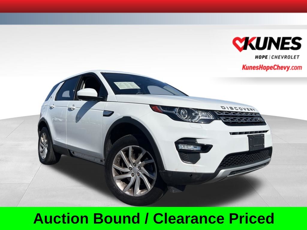 White 2018 Land Rover Discovery Sport HSE AWD SUV / Crossover All-Wheel Drive 9-Speed Automatic