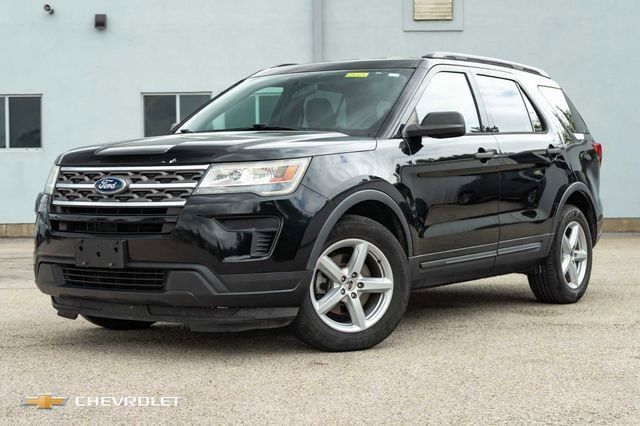 Shadow Black 2018 Ford Explorer SUV / Crossover Front-Wheel Drive 6-Speed Automatic