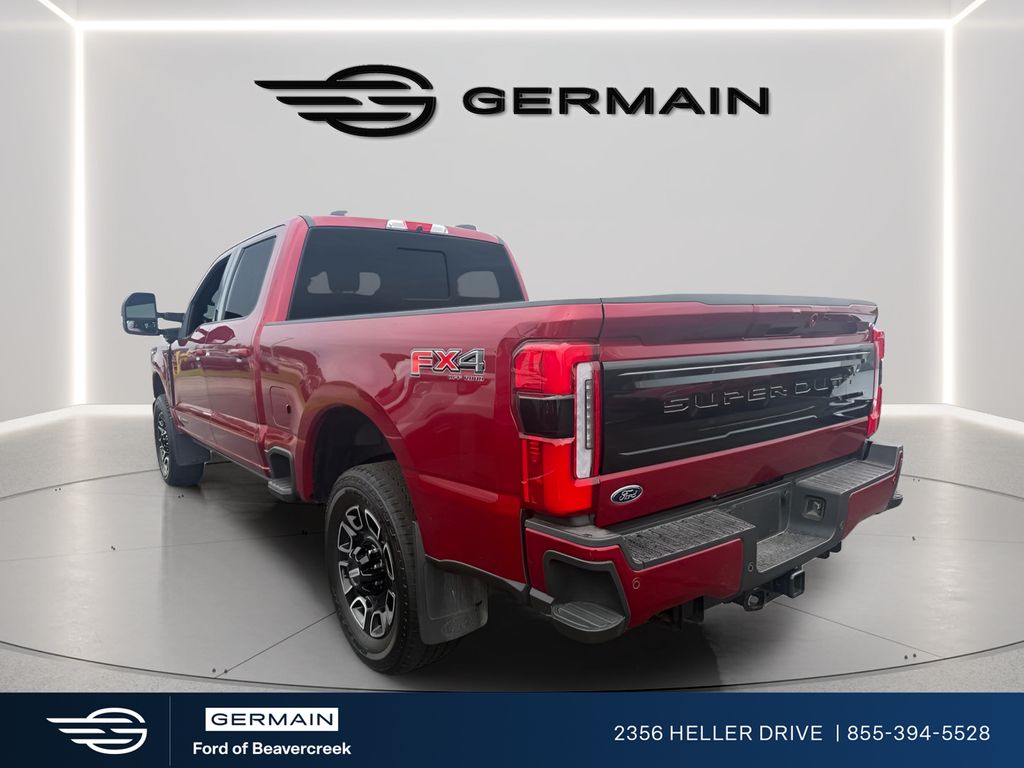 Used 2025 Red Ford Platinum image 6