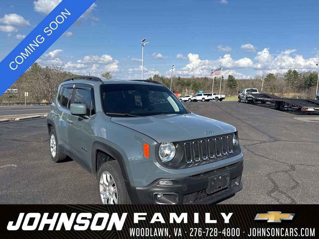 Anvil 2018 Jeep Renegade Latitude 4WD SUV / Crossover Four-Wheel Drive 9-Speed Automatic