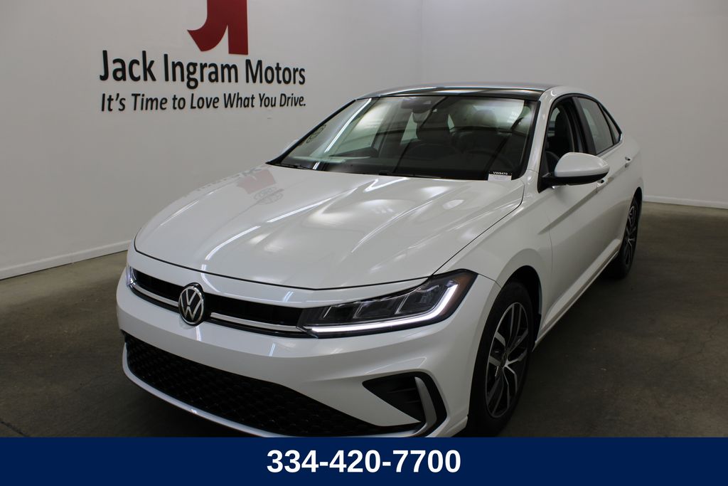 White Pearl 2026 Volkswagen Jetta Sedan Front-Wheel Drive 8-Speed Automatic