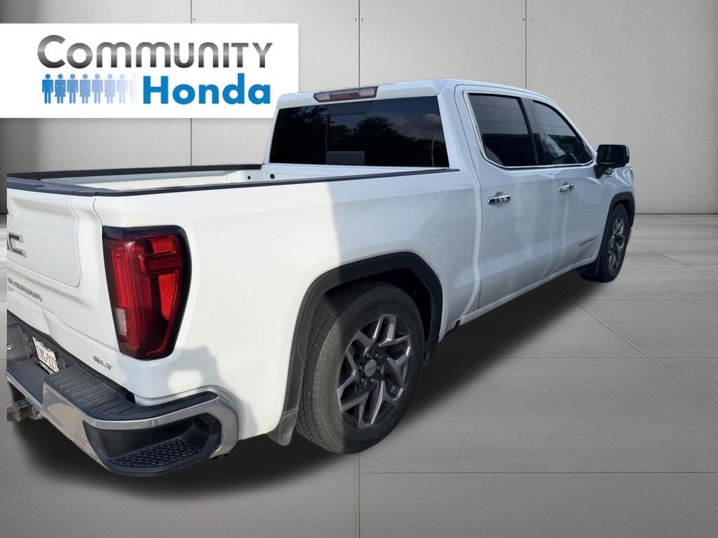 2019 GMC Sierra 1500 SLT White at Wharton Chevrolet GMC