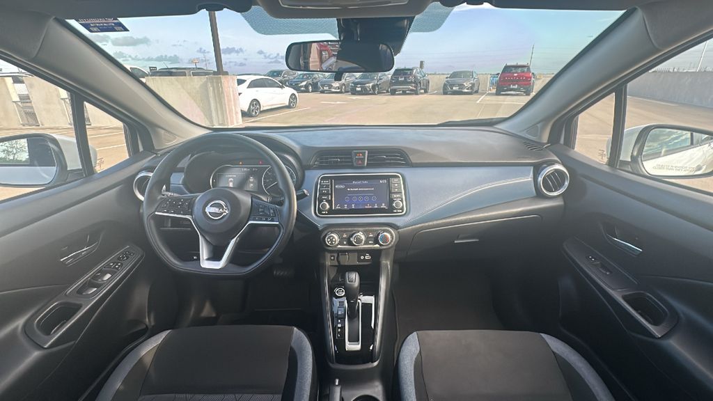 2025 Nissan Versa 1.6 SV White at Wharton Ford