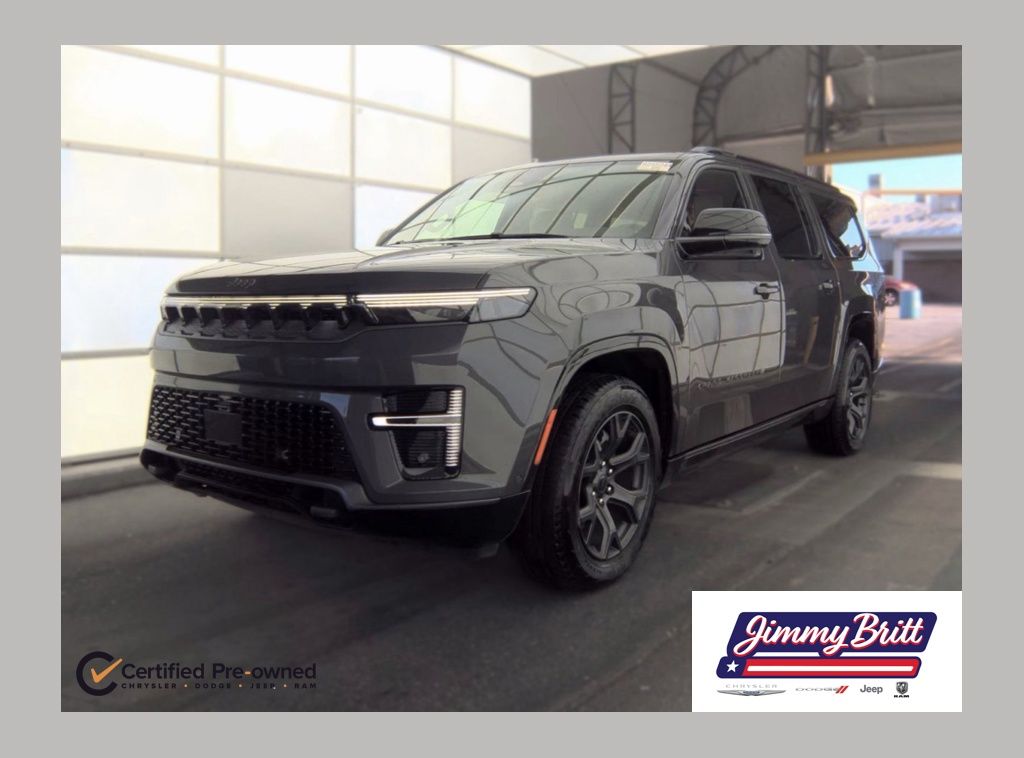 Baltic Gray Metallic Clearcoat 2026 Jeep Grand Wagoneer L SUV / Crossover Four-Wheel Drive 8-Speed Automatic