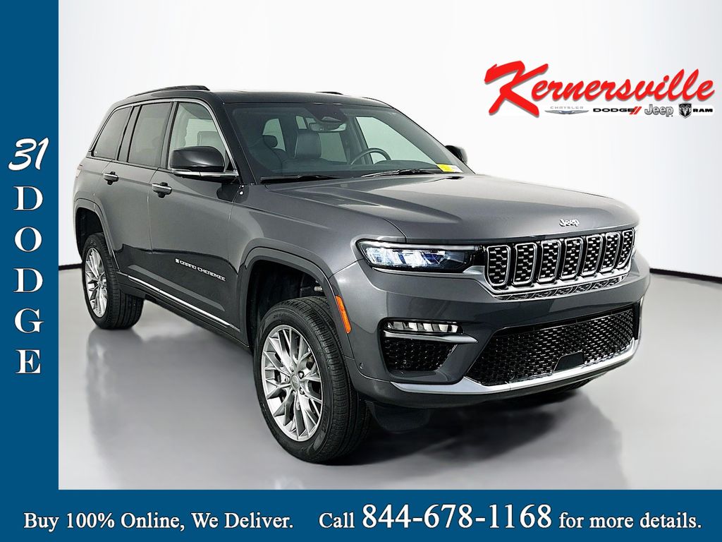 Baltic Gray Metallic Clearcoat 2025 Jeep Grand Cherokee Summit 4WD SUV / Crossover Four-Wheel Drive 8-Speed Automatic