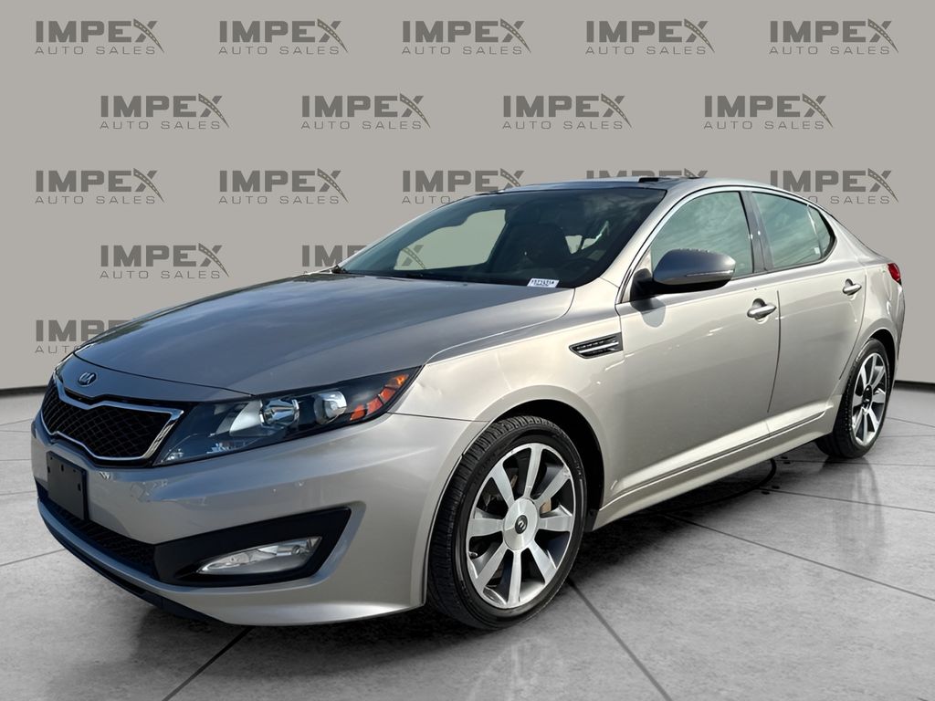 Satin Metal Metallic 2013 Kia Optima Sedan Front-Wheel Drive 6-Speed Automatic