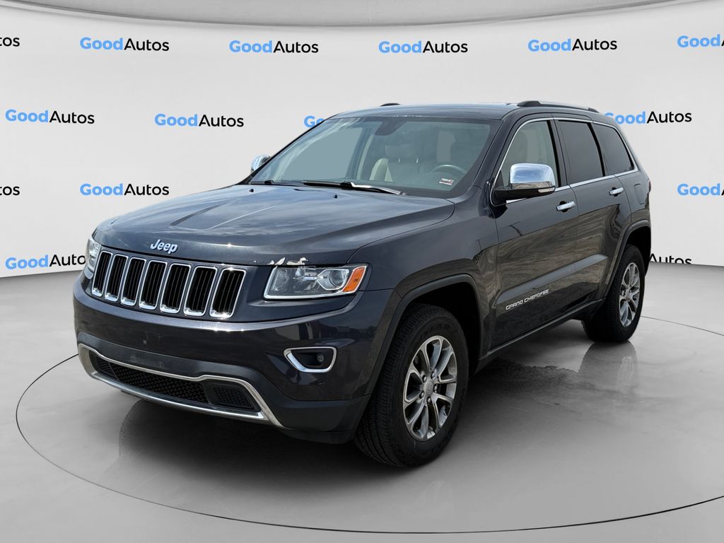 Gray (Maximum Steel Metallic Clearcoat) 2014 Jeep Grand Cherokee Limited 4WD SUV / Crossover Four-Wheel Drive 8-Speed Automatic