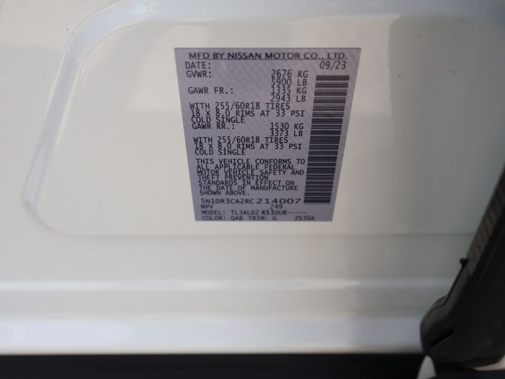 Used 2024 White Nissan SL image 54