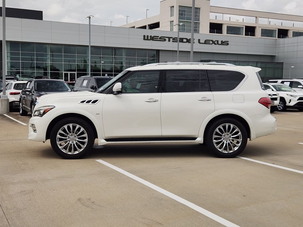 2015 INFINITI QX80 Base White at Westside Lexus