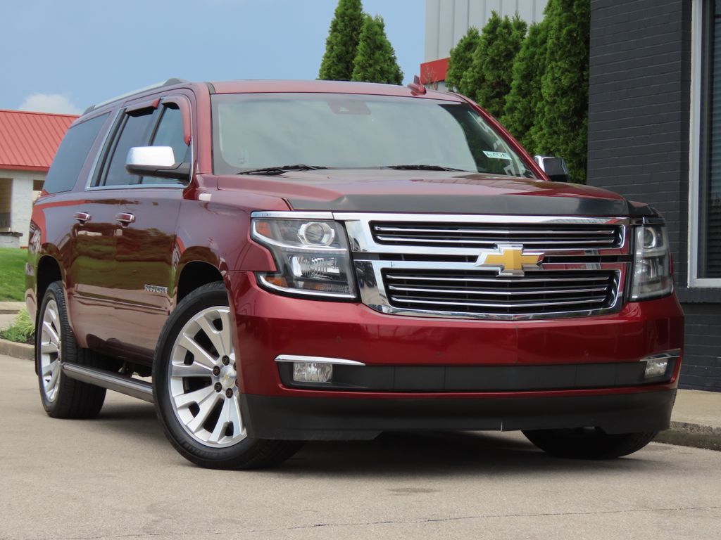 Siren Red Tintcoat 2017 Chevrolet Suburban SUV / Crossover Four-Wheel Drive 6-Speed Automatic Overdrive